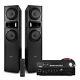 Shf700b Floor Standing Tower Speaker System With Dab+, Cd And Ad200b Amplifier
