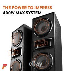 SHF700B Floor Standing Tower Speaker System with DAB+, CD and AD200B Amplifier