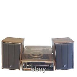 Sony HP-310 Stereo System Record Player Turntable AM-FM SS-310 Speakers Tested