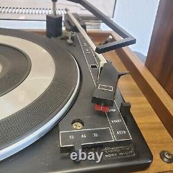 Sony HP-310 Stereo System Record Player Turntable AM-FM SS-310 Speakers Tested