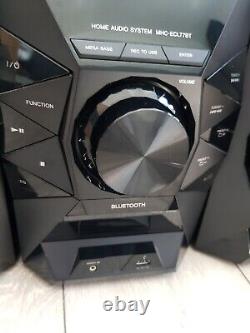 Sony MHC-ECL77BT Bluetooth Stereo Speaker Music System CD Player Work Rec To USB