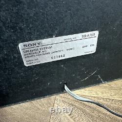 Sony XO-750W Compact Stereo System PS-LX35P Record Deck Tape, Speakers SS-A750