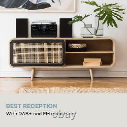 Stereo System Bluetooth CD Player DAB+ Radio Hifi System Record Player Turntable