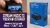 Stream Music To Stereo Speakers From Iphone Ipad Phone Logitech Bluetooth Audio Receiver Review