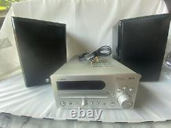 VINTAGE Yamaha CRX M170 CD Player DAB Radio Receiver Stereo Amplifier & SPEAKERS