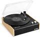 Victrola Eastwood Turntable Record Player With Bluetooth, Speakers, Rca Vta-72-bam