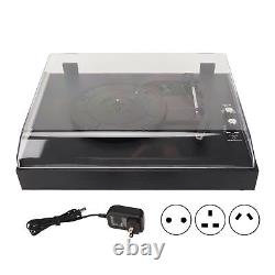 Vinyl Record Player 3 Speeds Fashioned Stereo Speaker Record Player