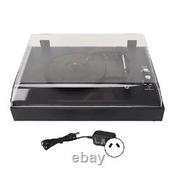 Vinyl Record Player 3 Speeds Old Fashioned HiFi Built In Stereo Speaker BT R BGS